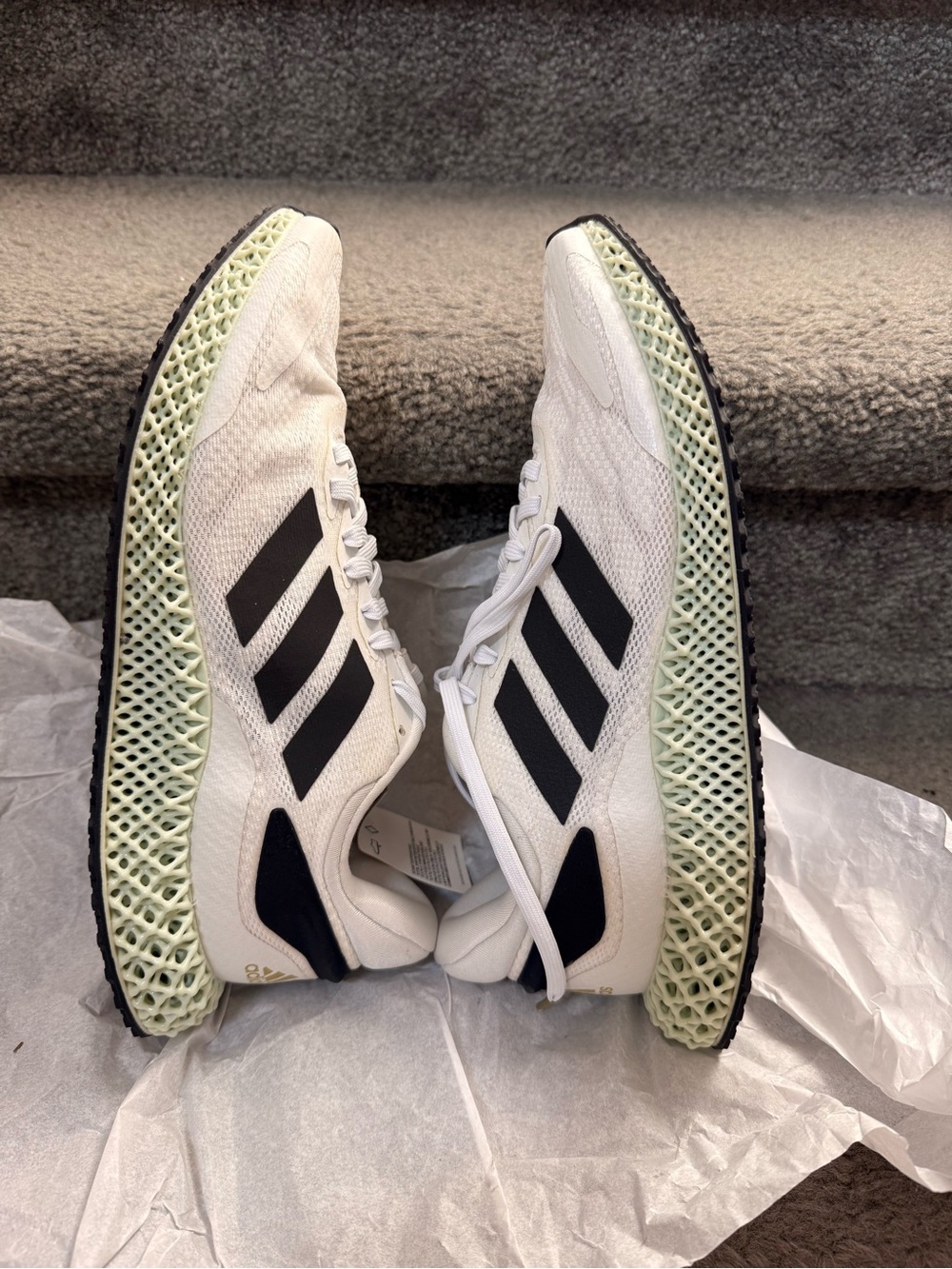 Adidas Men’s 4D 1.0 Runner White/Black